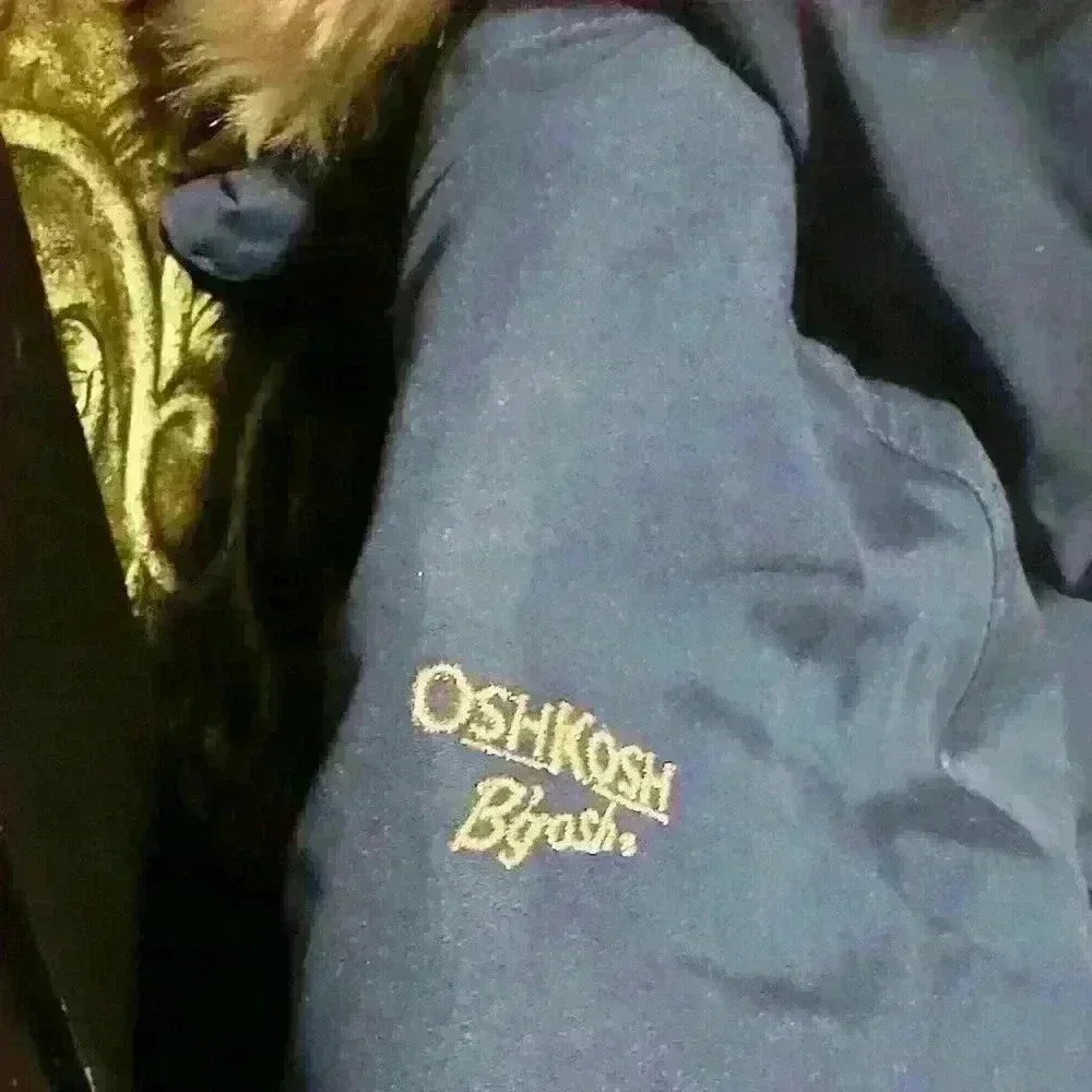 Oshkosh Hooded Snow Jacket 4T Navy Pink